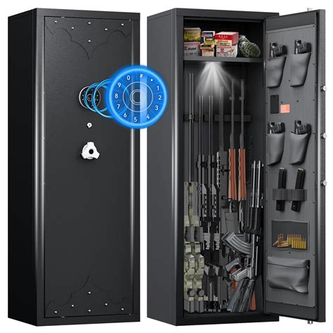 Amazon.com: 【2024 Update】12-15 Rifle Gun Safe, Home Safes for Rifles ...