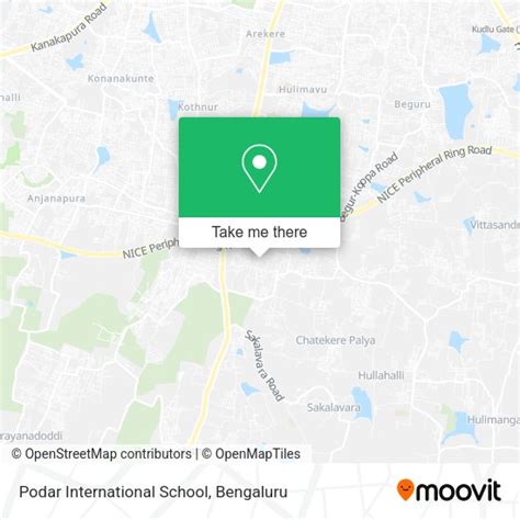 How to Get to Podar International School in Bengaluru by Bus?