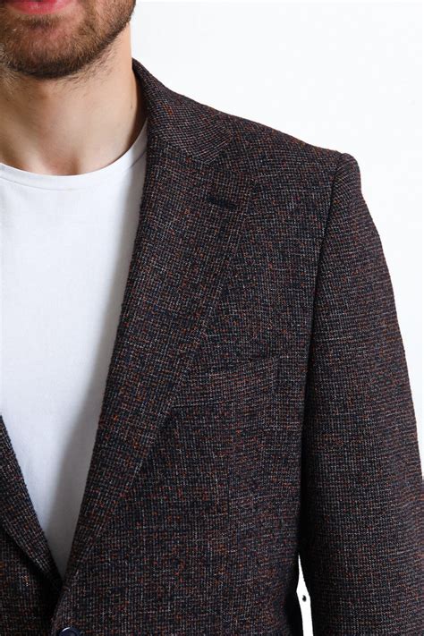 Koch London Men's Wool Blazer Jacket - Woolen Formalwear Casual Jacket ...