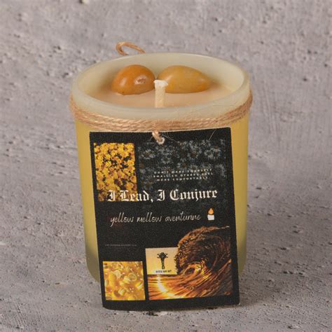 Yellow Aventurine Empowerment Ritual Candle – Cinnamon Scented – Witch ...