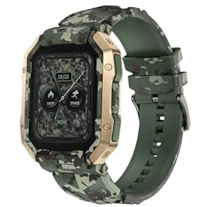Fire-Boltt Cobra Smart Watch 1.78" Always-On AMOLED Display, Army Grade ...
