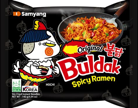Buldak Spicy Ramen Original 140g - Buldak.com