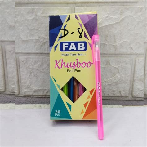 AM5223 FAB Khushboo Ball Pen (Pack of 20, Ink Color - Blue) – Amd-Deodap