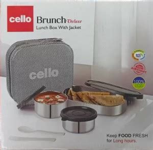Flipkart.com | cello BRUNCH DELUX 3 Containers Lunch Box