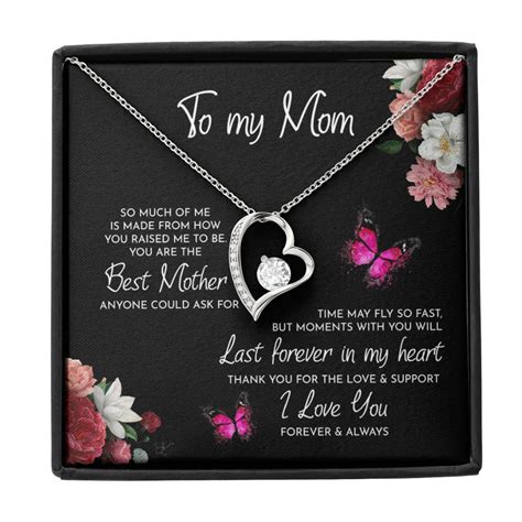 To My Mom - Forever Love Pendant Necklace Gift Set – Shinerose