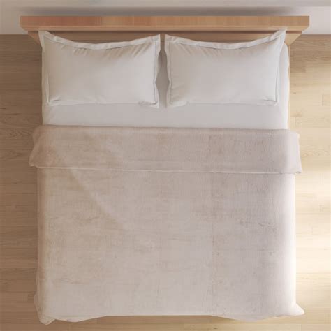 Buy Luxury Plush Flannel Double Blanket from Home Centre at just INR 2799.0