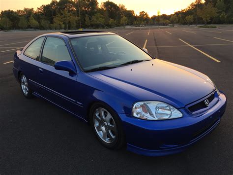 Electron Blue Honda Civic Si Just Sold for Big Cash - Honda-Tech