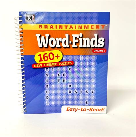 Braintainment Word-Finds Word Search Spiral Puzzle Book: Kappa Books ...