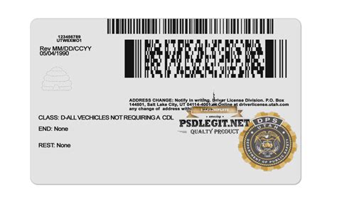 Image result for Utah Drivers License