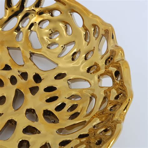 Buy Stellar Stoneware Cutwork Decorative Platter from Home Centre at ...