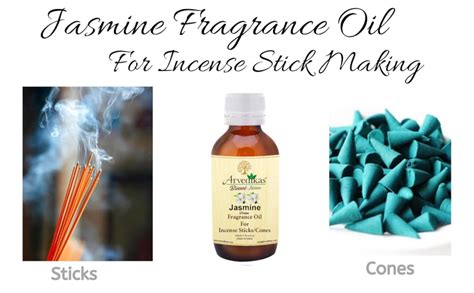 Buy Arvedikas Premium Jasmine Fragrance Oil For Incense Sticks ...