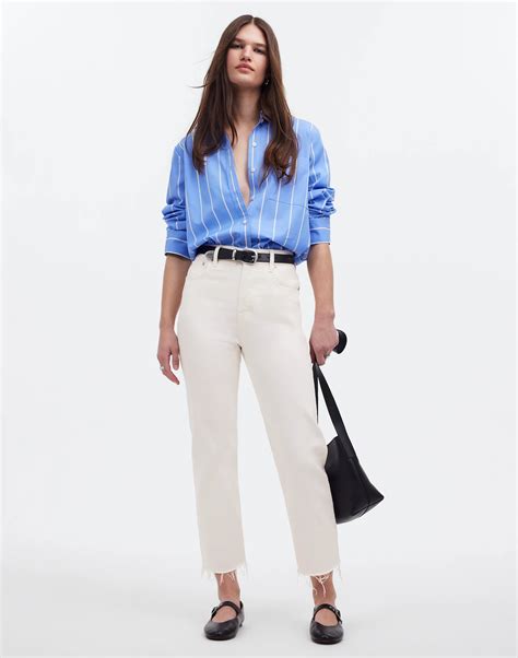 The Taller '90s Straight Crop Jean | Madewell