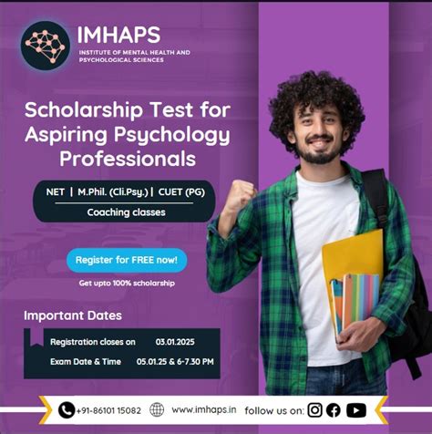 IMHAPS | UGC NET, Clinical Psychology, MPhil Coaching in Coimbatore