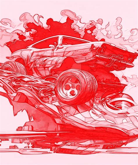 Vintage Muscle Car Car Retro drag by sytacdesign on DeviantArt