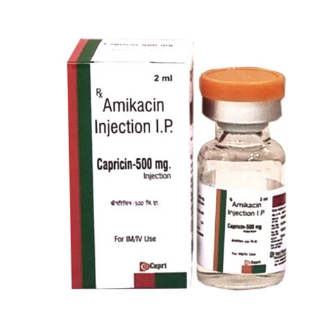CAPRICIN 500 Injection Capri Pharmaceuticals