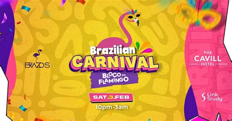 Brazilian Carnaval 2024 ☆ Bloco do Flamingo, The Cavill Hotel, Surfers ...