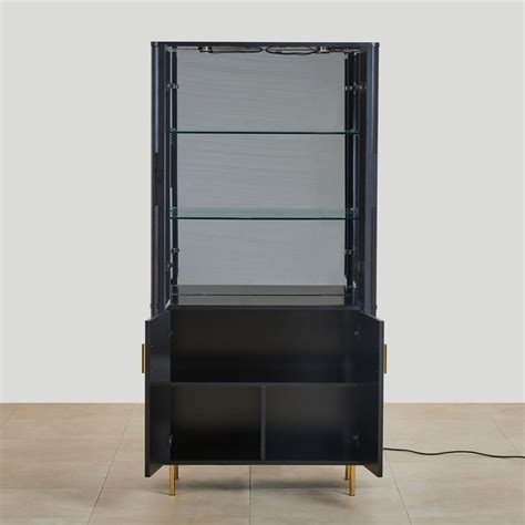 Buy Monarch Bar Curio - Black from Home Centre at just INR 14995.0
