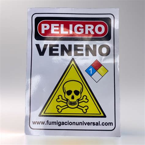 Logotipo De Veneno De Peligro Veneno Signo De Peligro Amarillo.
