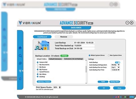 Vibranium Advance Security - Vibranium