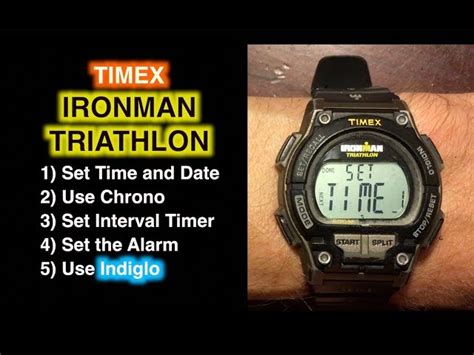 Timex watch instructions sales