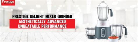 Buy Prestige Delight Mixer Grinder 750 W (With 3 Stainless Steel Jars ...