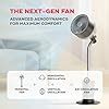 Buy NUUK HALO 3D Air Circulation Tower Fan with Mood Lamp | Super ...