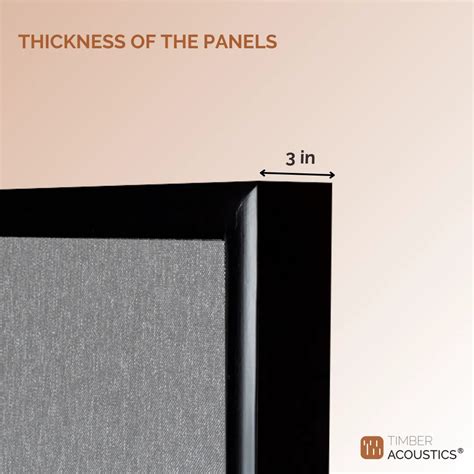 Wooden Frame Acoustic Panels for Offices Soundproofing Solutions ...