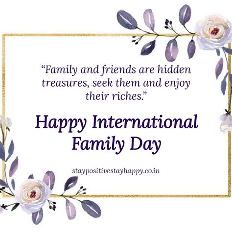 21 Great Quotes on Family/international Day of Families
