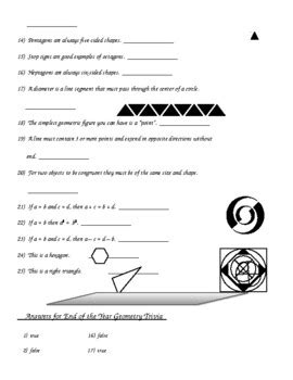 Image result for Geometry Trivia