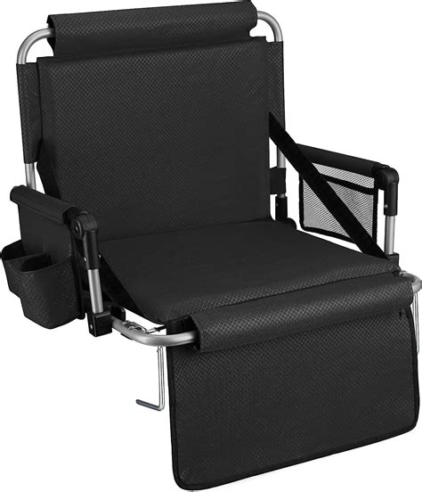 Amazon.com: EverCor Stadium Bleacher Seat with Backrest and Armrest ...