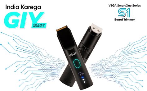 Vega SmartOne S1 Beard Trimmer – Smart, Sharp & Precise Trim