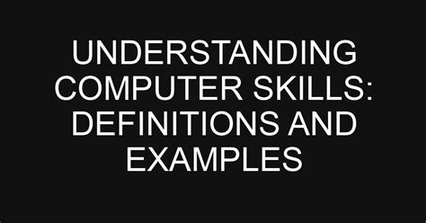 Image result for Computer Knowledge/Skills