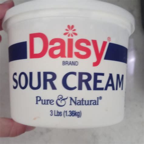Sour cream Daisy - калорійність, харчова цінність ⋙TablycjaKalorijnosti