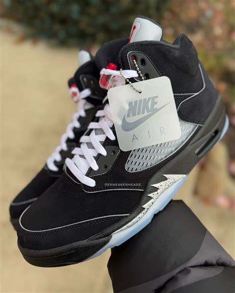 Jordan 5 Black White
