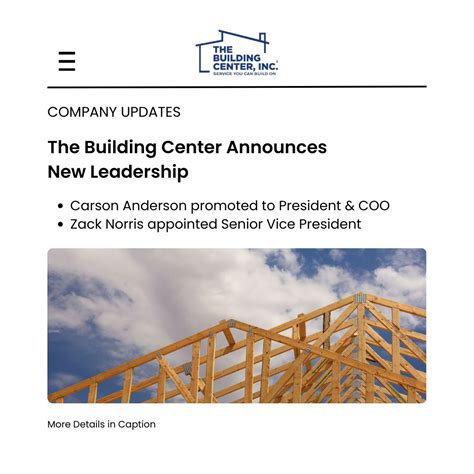 The Building Center, Inc. on LinkedIn: #companyupdate #thebuildingcenter