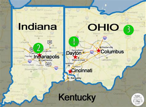 How Far Is Ohio From Indianapolis Indiana at Savannah Holroyd blog