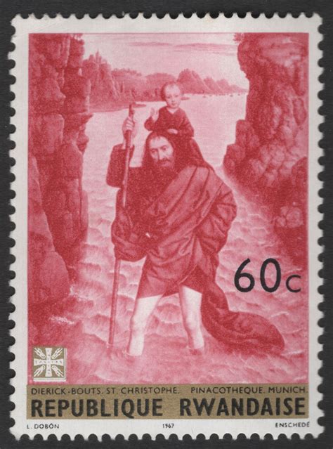 SCG11365 - St. Christopher Carrying the Christ Child – 60c Art Masterp ...