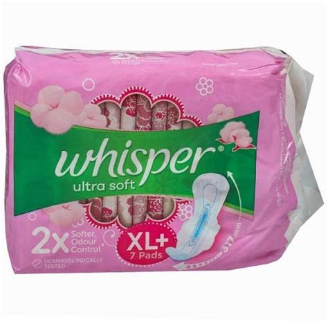 Buy Whisper Ultra Soft with Wings - 7 Pads (XL Plus) Online at Low ...
