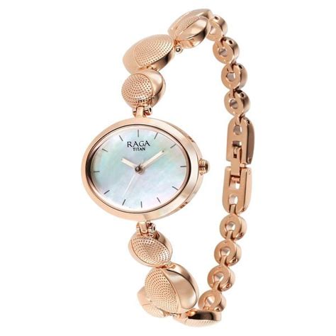 Buy Online Titan Raga Power Pearls Quartz Analog Mother of Pearl Round ...