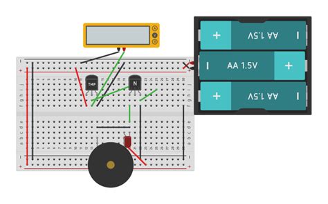 Temperature Sensor in Tinkercad 的图像结果