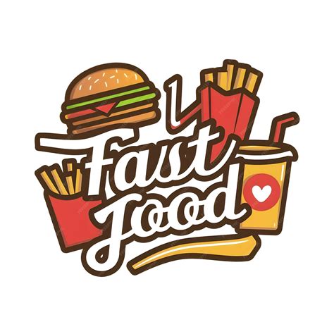 Premium Photo | Creative and Eyecatching Fast Food Logo Designs for ...