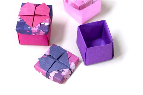 Image result for Heart Origami Box Tutorial