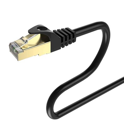 Tainston Ethernet Cable(100 Feet) Cat7 Network Cord Patch Cable SSTP ...