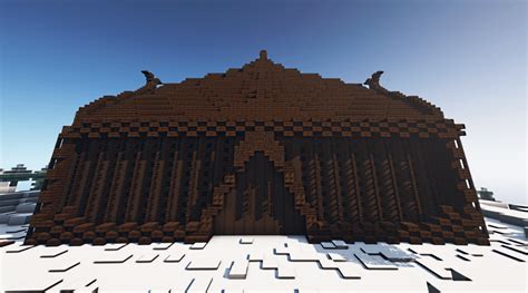Minecraft Viking Longhouse Tutorial 的图像结果