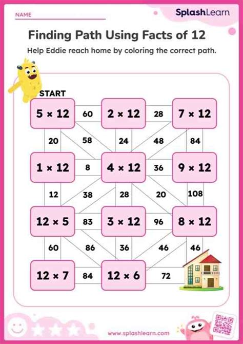 Image result for Find the Path Math Worksheets