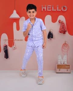 3BROS Boys Printed Multicolor Night Suit Set Price in India - Buy 3BROS ...