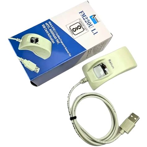 StarTek FM220 U L1 Single Fingerprint Biometric USB Scanner Online