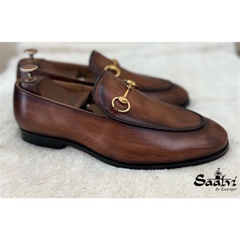 Buy Horsebit Loafers Wood Finish