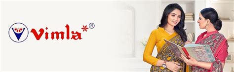 Buy Vimla Women's Multi Crepe Silk Uniform Saree with Blouse - Elegant ...