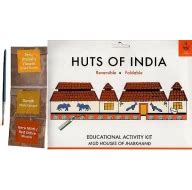 Huts of India: Educational Activity Kit: Mud Houses of Jharkhand (DIY ...